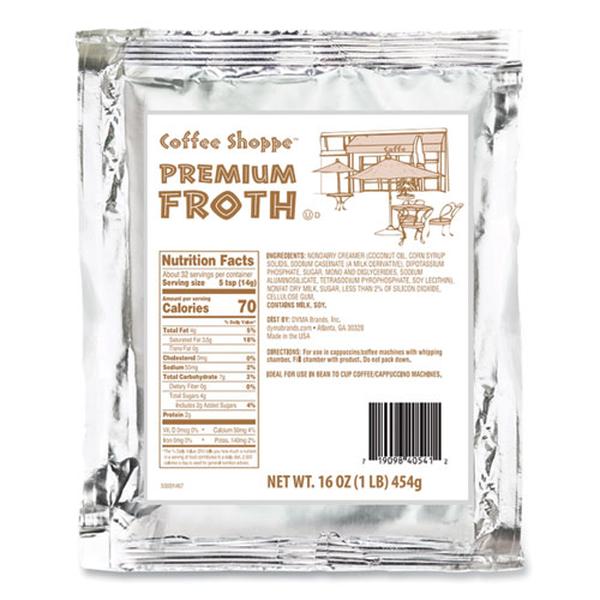 Picture of Coffee Shoppe CPH40541 1 lbs Premium Froth Topping
