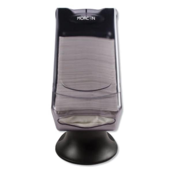 Picture of Morcon Tissue MORNT555 8 x 17.25 x 13 in. Valay Tower Napkin Dispenser&#44; Transparent Black