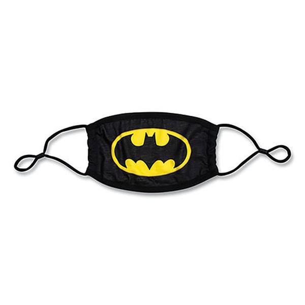 Picture of Bioworld BWR9MZNBTM00SB0 Cloth Face Mask with Batman Logo Print for Adult - Cotton&#44; Polyester & Spandex