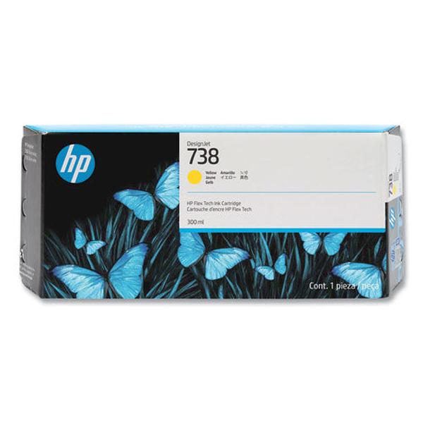 Picture of HP HEW676M8A 300 ml Yellow Original Design Jet Ink Cartridge for 783