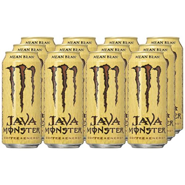 Picture of Java Monster CCR070847812609 15 oz Mean Bean Cold Brew Coffee - 12 per Pack