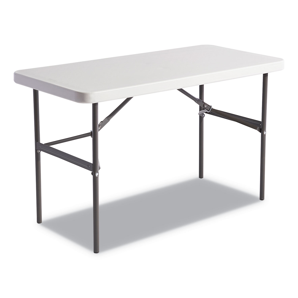 Picture of Alera ALE65603 24 x 48 in. Folding Table&#44; Platinum & Charcoal