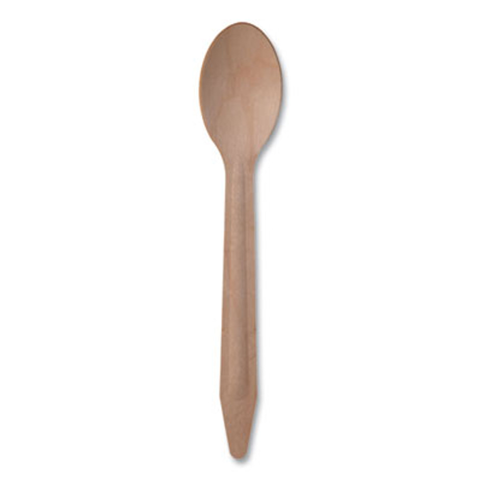 Picture of Eco-Products ECOEPS213W 6.5 in. Wooden Spoon&#44; Natural - Case of 500