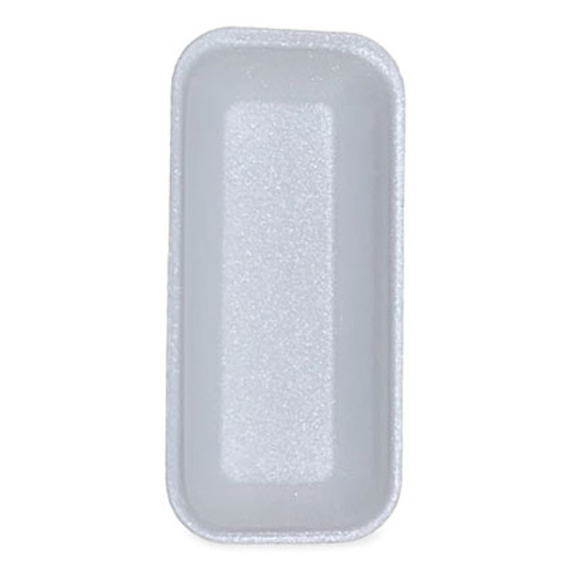 Picture of Gen GEN15WH 8.38 x 3.94 x 1.1 in. Meat Tray, White - 1000 Count