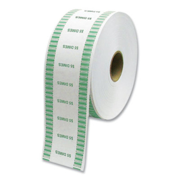 Picture of Controltek CNK575036 Automatic Dimes Coin Wrapper Roll&#44; Kraft & Green