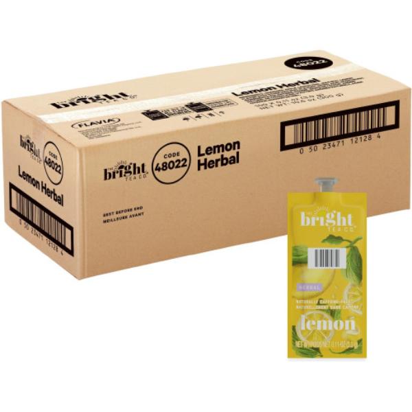 Picture of Flavia LAV48022 Lemon Herbal Tea Freshpack - 100 per Case