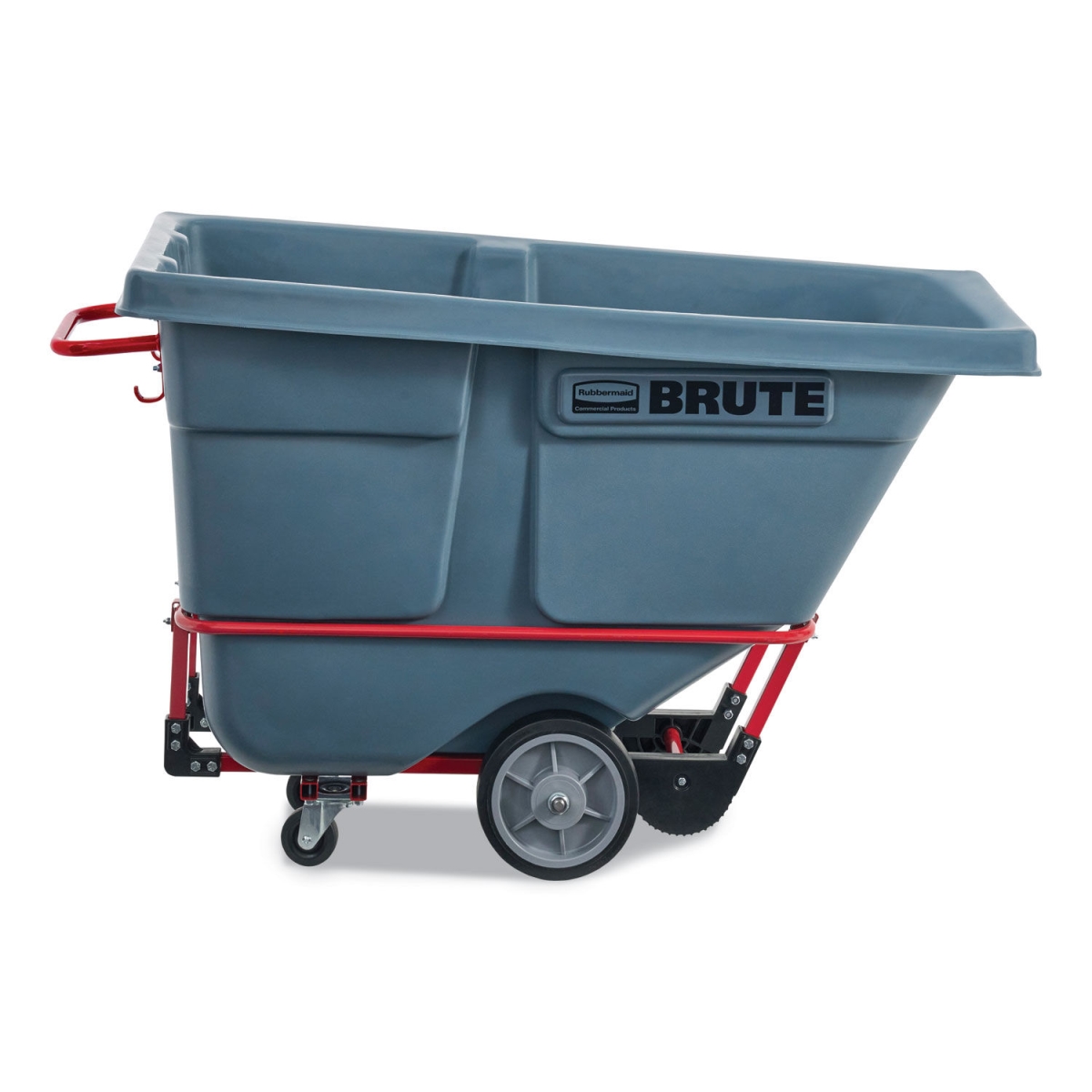 Rubbermaid Commercial Products RCP2192465 0.5 cu. Yard & 1400 lbs Heavy Duty Brute Duratilt Frame Tilt Truck, Gray -  RUBBERMAID COMMERCIAL PROD.