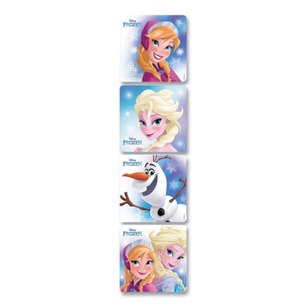 Picture of Sandy Lion LONMM8000 Four Scene Frozen Stickers&#44; Assorted - 250 per Roll