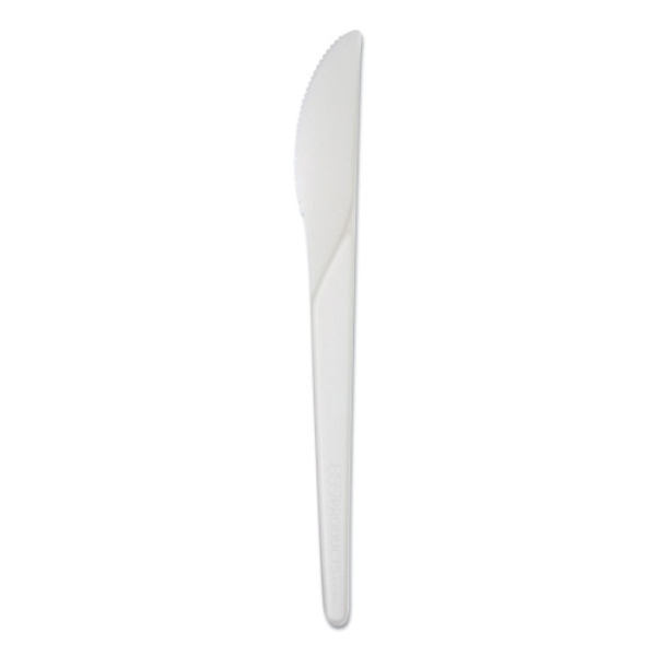 Picture of Eco-Products ECOEPS011W 6 in. Plantware Compostable Cutlery Knife&#44; White