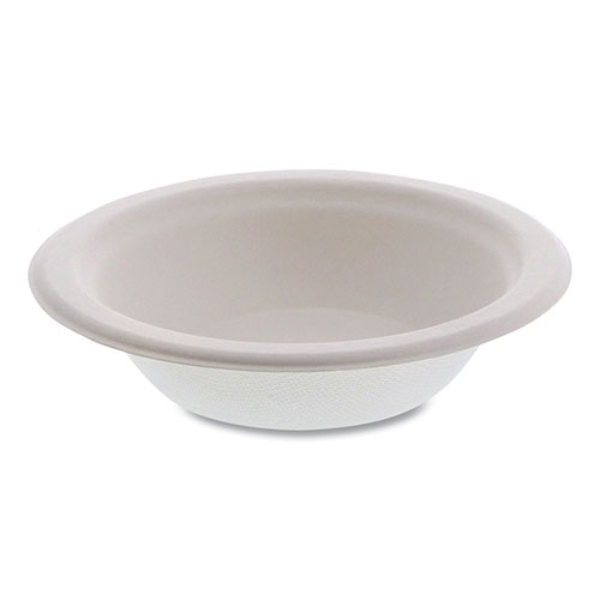 Picture of Pactiv Evergreen PCTMC50012PFREE 12 oz Earthchoice PFAS Free Compostable Dinnerware Bowl&#44; Natural - Case of 1000