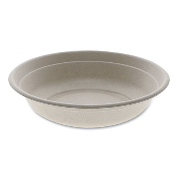 Picture of Pactiv Evergreen PCTYMC508BWL32P 32 oz Earthchoice Fiber-Blend Bagasse Dinnerware Bowl&#44; Natural - Case of 400