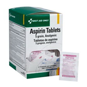 Picture of ACME United FAO54034 First Aid Aspirin Tablet - 250 Count