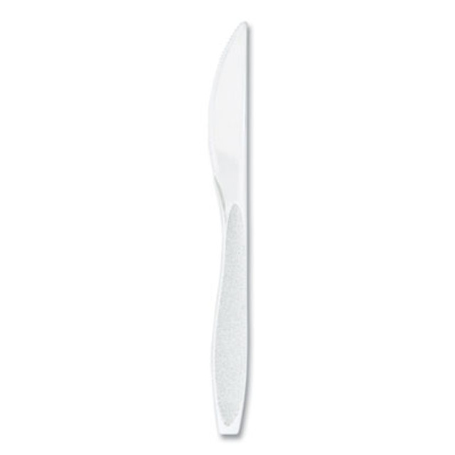 Picture of Solo SCCHSWKX0007BX Heavyweight Cutlery Knife&#44; White - Pack of 100