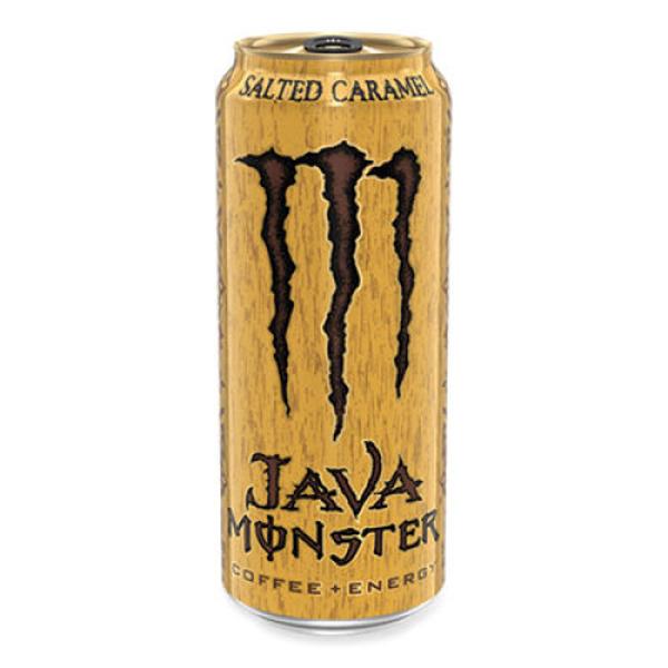 Picture of Monster CCR070847024026 15 fl. oz Java Salted Caramel Cold Brew Coffee - Pack of 12