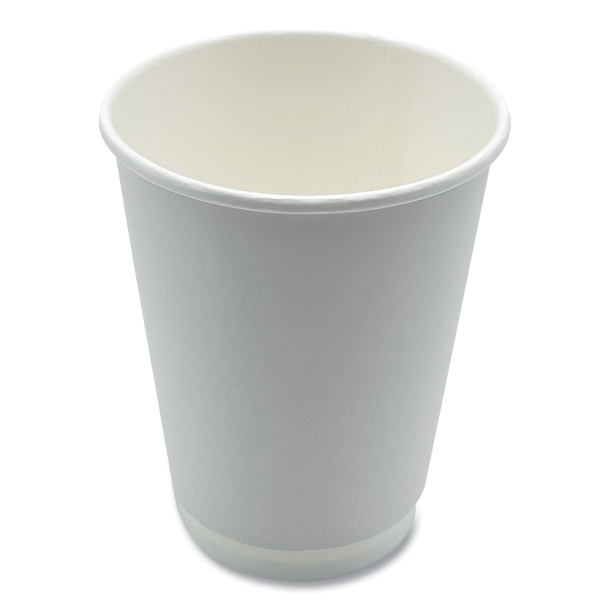 Picture of Boardwalk BWKDW12HCUPPK 12 oz Double-Walled Paper Hot Cups&#44; White - Pack of 25