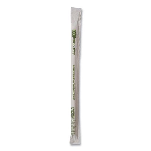 Picture of Eco-Products ECOEPSTPHA775 7.75 in. Re able & Compostable PHA Straws&#44; Natural White - Pack of 2000