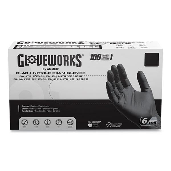 Picture of Ammex AXCGWBEN42100 Nitrile Exam Glove - Small - Pack of 1000