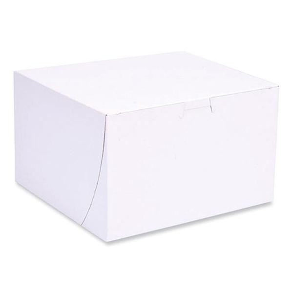Picture of Southern Champion SCH1545 8 x 8 x 5 in. SCT Standard Bakery Boxes, White - Case of 100