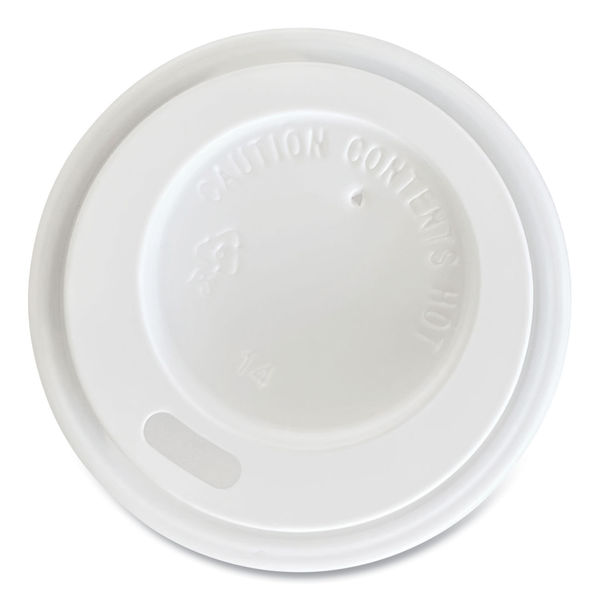 Picture of Boardwalk BWKHOTWH4 4 oz Hot Cup Lids&#44; White - Pack of 1000