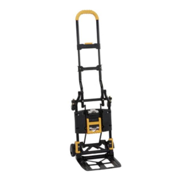 Picture of Cosco CSC12225YGB1E 17 x 30.5 x 33.5 in. 2-in-1 Folding Hand Truck&#44; Black & Yellow