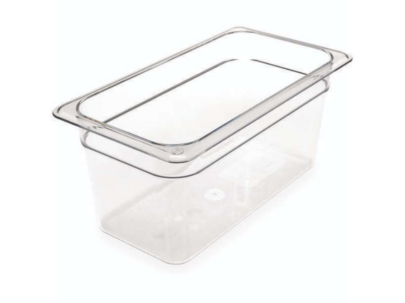 Picture of Carlisle FoodService Products CFS3066207 5.7 qt. StorPlus Polycarbonate Food Pan - Plastic - Clear