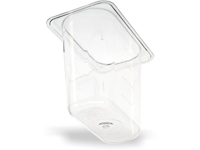 Picture of Carlisle FoodService Products CFS3068807 0.11 Size StorPlus Polycarbonate Food Pan - Clear