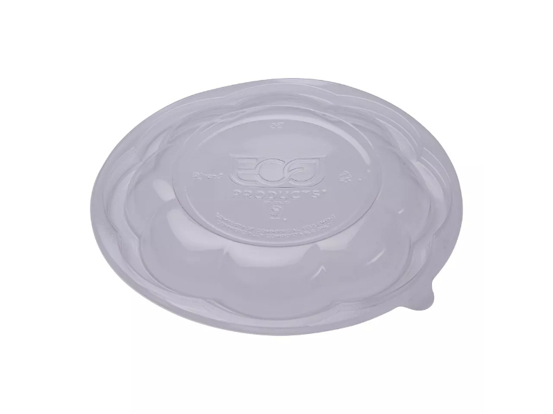 Picture of Eco Products ECOEPSBLID Re able & Compostable Lids - Plastic - Clear - Box of 300