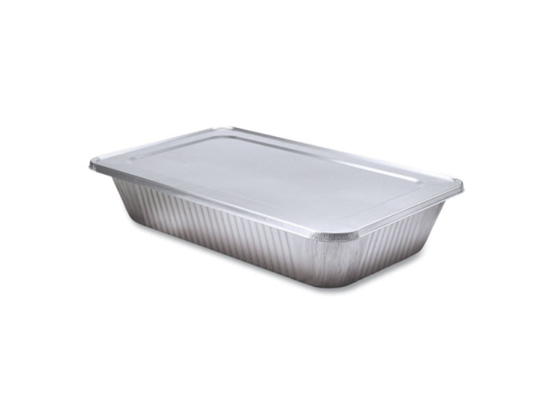 Picture of Handi Foil HFA20504550FC Full Steam Table Pan Lid Full Curl - Box of 50