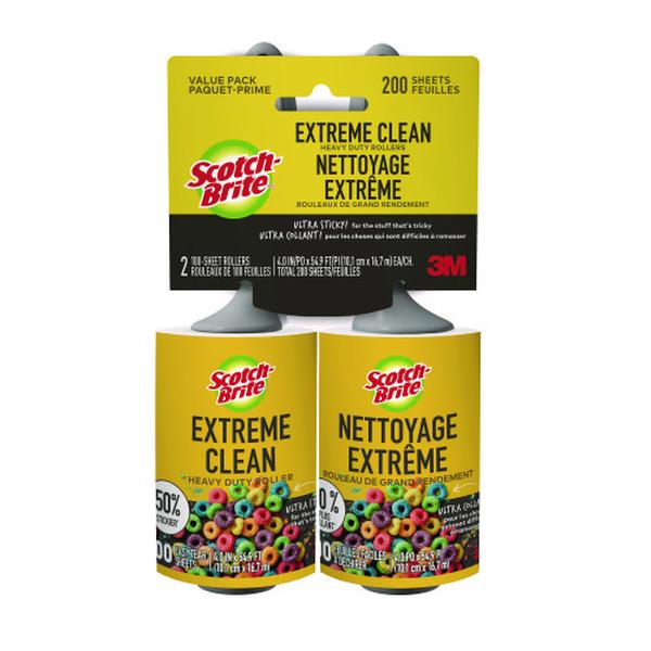 MMM830RS100TP Extreme Clean Lint Roller - Pack of 2
