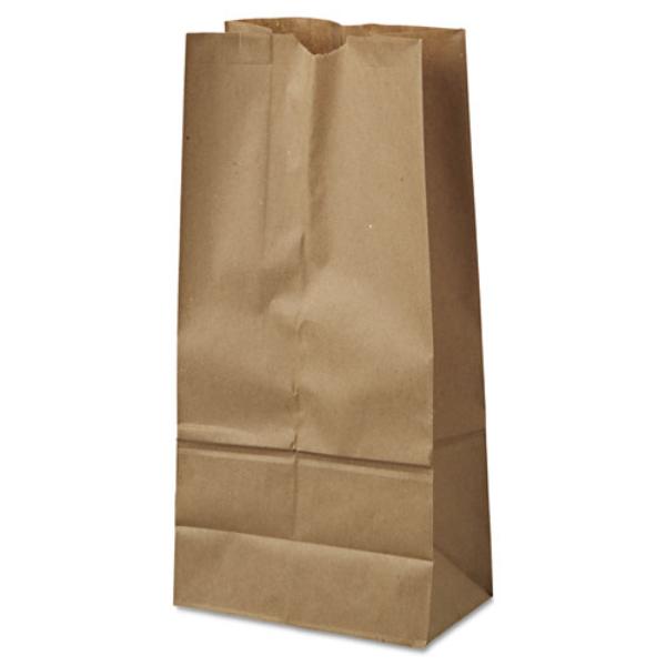 Picture of Gen BAGGK16500 7.75 x 4.81 x 16 in. 16 lbs Paper Grocery Bag - Kraft, Standard, Beige - 500 Bags - 16 lbs