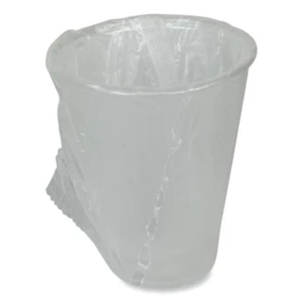 Picture of Boardwalk BWKWRAPCUP Wrapped Plastic Cups&#44; Clear - 1000 Count
