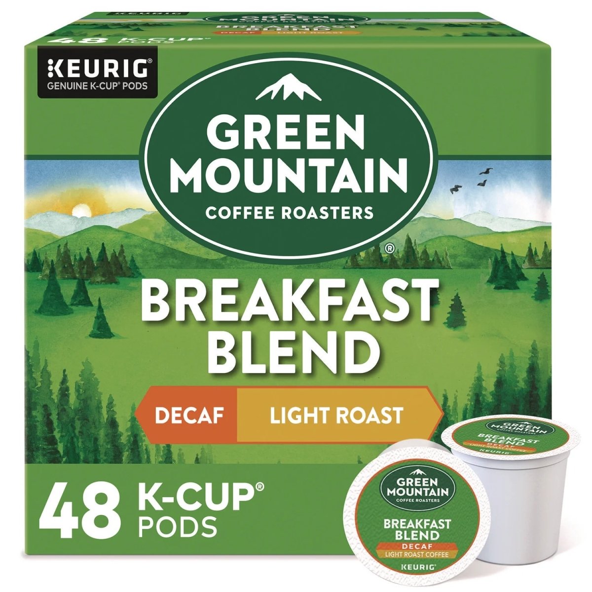 Picture of Keurig GMT5000378815 Decaffeinated Coffee K-Cups - 48 Count