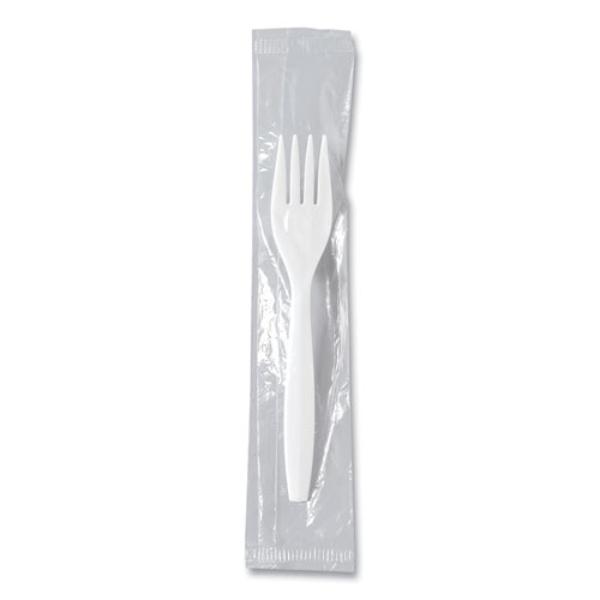 Picture of Dart SCCMOW10007 Mediumweight Plastic Cutlery Fork&#44; White - 1000 Count