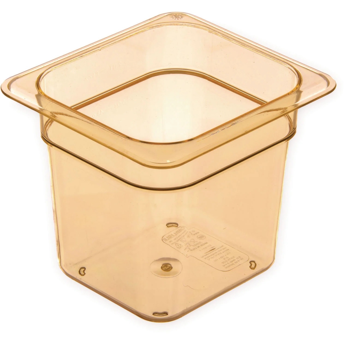 Picture of Carlisle CFS3088513 High Heat Food Pan, Amber - 0.16 Size