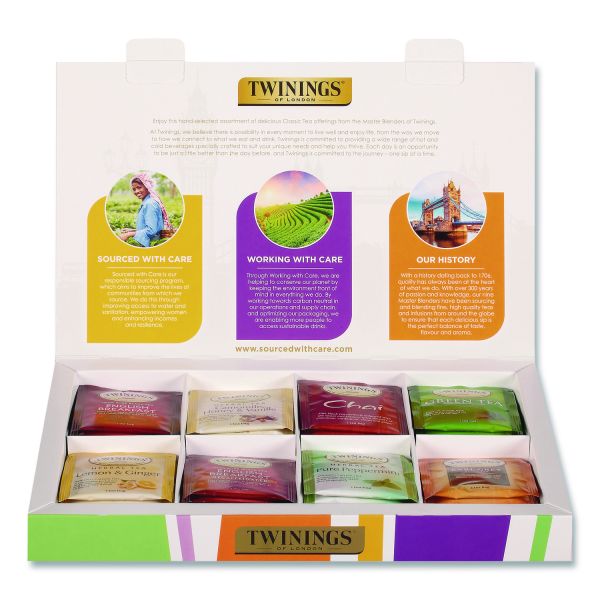 Picture of Twinings TWGTNA54500 Classics Collection Assorted Tea Bags - Box of 48