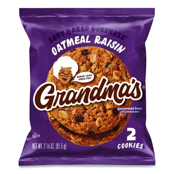 Picture of Fritolay GRMFRI45093 2.5 oz Oatmeal Raisin Single Serve Cookies