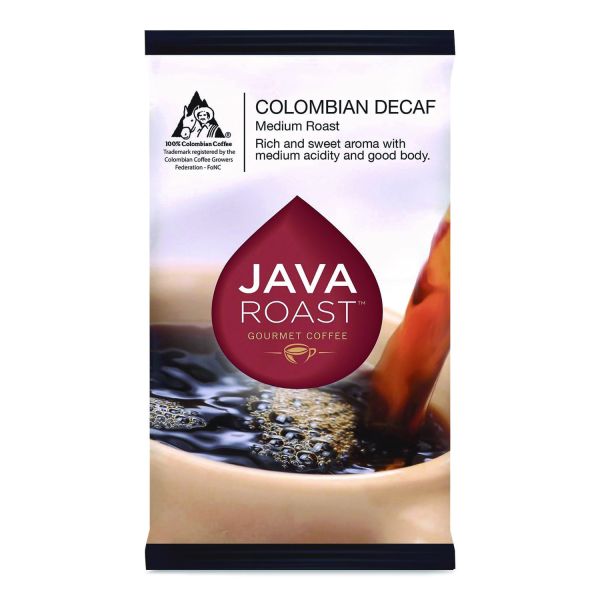 Picture of Performance Food Group JAV479699 1.25 oz Columbian Decaf Ground Coffee