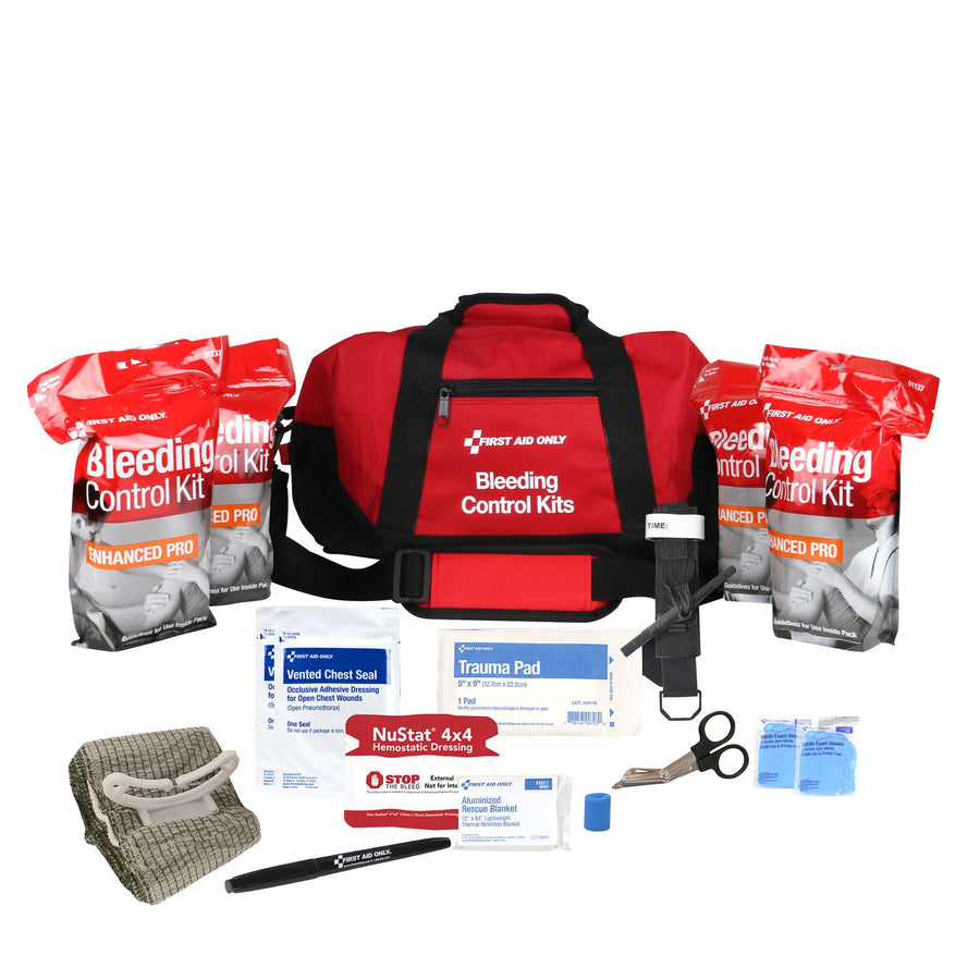 Picture of First Aid Only FAO91346 Bleeding Control Multiple Victim Bag