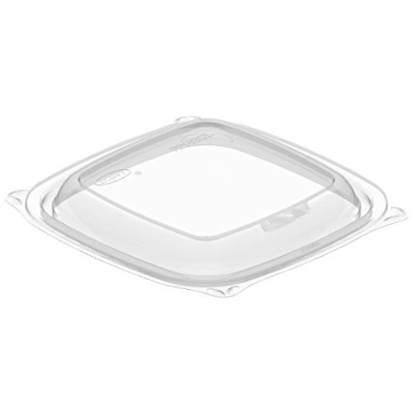 Picture of Dart DCCPP816BDL 8-16 oz Present Bowls Pro Square Vented Lid&#44; Clear