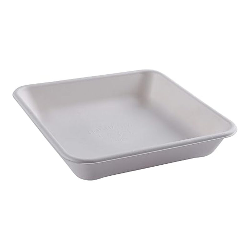 Picture of Eco Products ECOEPSCS9TNFA 9 in. 47 oz Vanguard Square Box Compostable to Go Containers, Case of 200