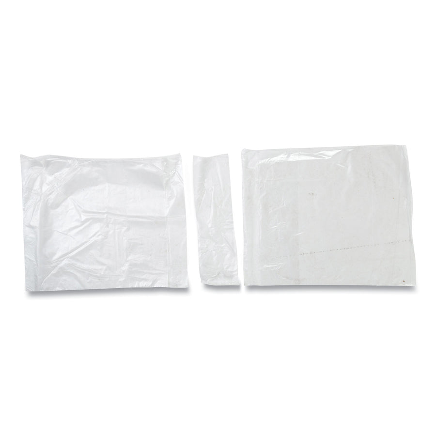 Picture of Amer Care Royal RPPSB67 7.99 x 6.49 in. Saddle Bags - Fold-Top Closure&#44; Clear - 0.59 mil - Case of 2000