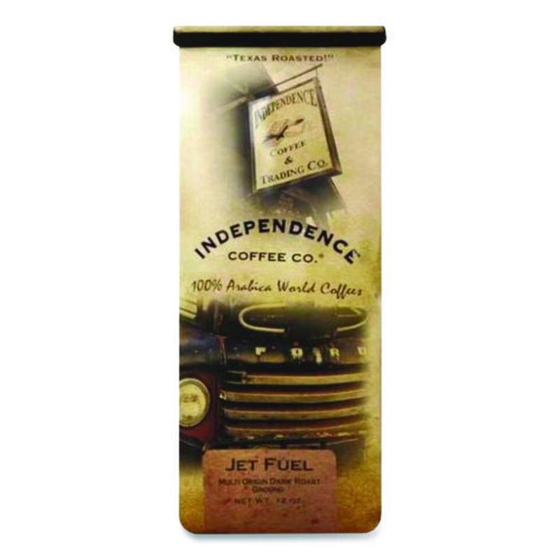 Picture of Independence coffee ICCICF73109 12 oz Jet Fuel Ground Coffee