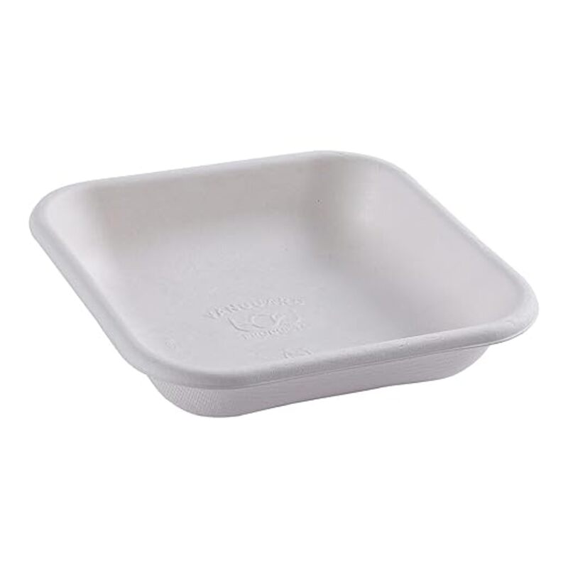 Picture of Eco Products ECOEPSCS5NFA 5 in. Vanguard Square Box Compostable to Go Containers, Case of 800