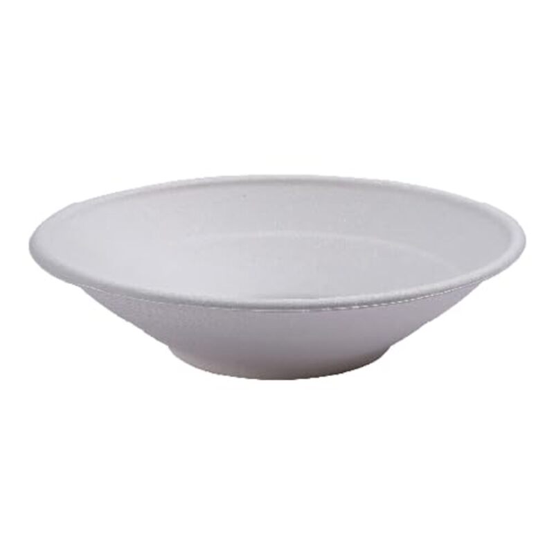 Picture of Eco Products ECOEPBL24NFA 24 oz Re able & Compostable Vanguard White Sugarcane Noodle Bowl&#44; Case of 400
