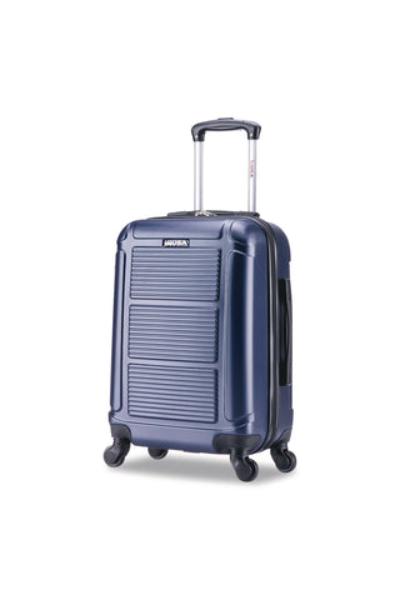 Picture of InUSA Luggage WLBIUPIL00SBLU 20 x 8.86 x 21.46 in. Pilot Hard Side Carry-On Suitcase - Four-Wheeled Spinner&#44; Blue