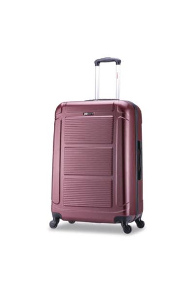 Picture of InUSA Luggage WLBIUPIL00MWIN 24 x 10.24 x 25.39 in. Pilot Hard Side Carry-On Suitcase - Four-Wheeled Spinner&#44; Wine