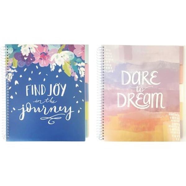 Picture of Carolina Pad WLB17504 9.75 x 11 in. Silver Lining 5-Subject Notebook - College-Ruled&#44; Assorted Color - 150 Sheets