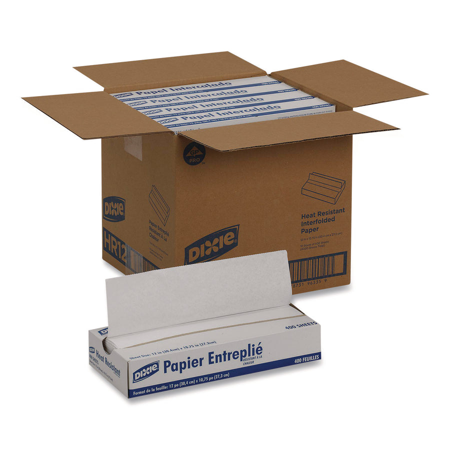 Picture of Dixie Food DXEHR12 12 x 10.75 in. Greaseproof Liftoff Pan Liner - Case of 1000