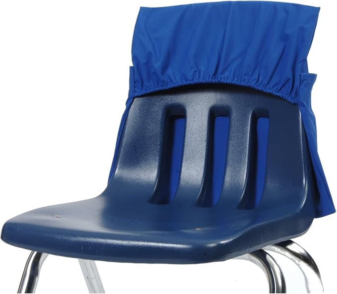 Picture of Victor SSK00101 12-17 in. Seat Sack Elastic Classroom Chair Storage Pocket&#44; Blue