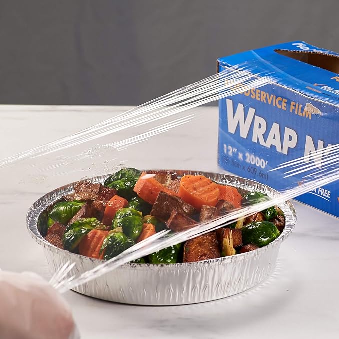 Picture of Karat KRTFWWNG1220 12 in. x 2000 ft. Foodservice Film with Serrated Cutter